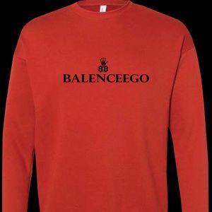 BALENCE YOUR EGO-------L/S CREW-------BRICK